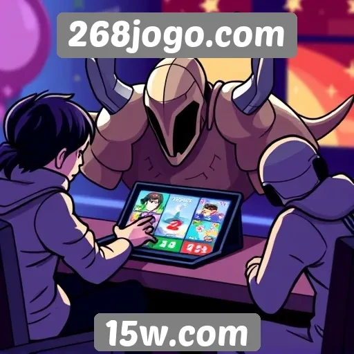 Recursos interativos atraem jogadores em 268jogo.com